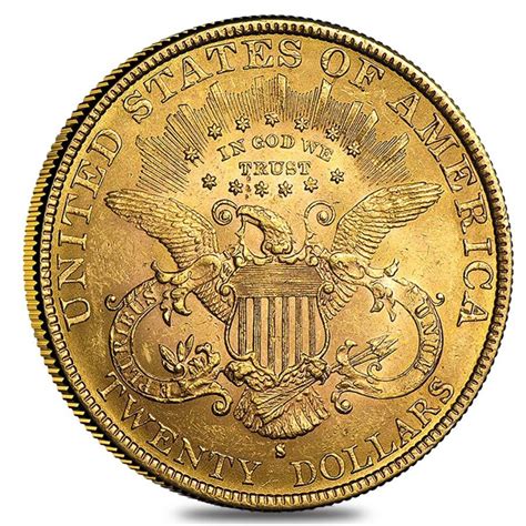 Buy $20 Liberty Double Eagle Gold Coin MS-64 (1850-1907) | Rare Pre-1933 Gold Investment