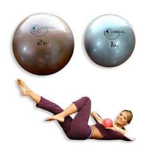 Amazon.com : Pilates Weighted Ball Pair, 1 lb each : Exercise Weights : Sports & Outdoors