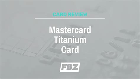 Mastercard Titanium Card Review [2024] | FinanceBuzz