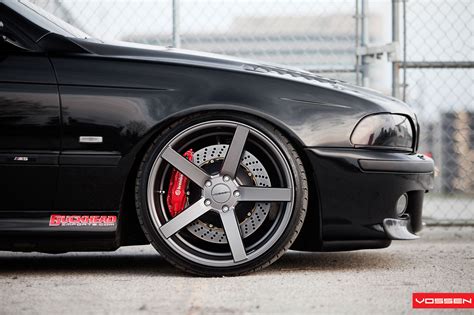 Black BMW 5-Series Modernized with Aftermarket Parts — CARiD.com Gallery