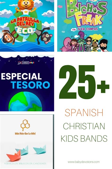 25+ Spanish Christian Kids Bands – Baby Devotions