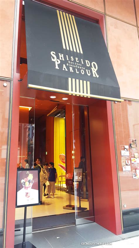 Store Visit: Shiseido Parlour – Ginza, Japan – CECI BEAUTY THERAPY