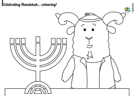 Hanukkah Coloring Pages - Jewish Traditions for Kids | AppSameach