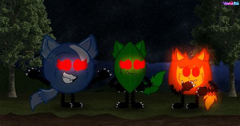 Werewolf BFDI Final 3 (REMAKE) by Violetskittle on DeviantArt