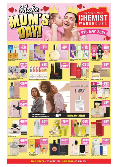 Chemist Warehouse Catalogue 22 Apr – 9 May 2021 Abercrombie And Fitch ...