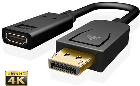 Active DisplayPort to HDMI Adapter,4K DP 1.2 to HDMI: Amazon.co.uk ...