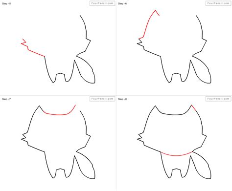 Fpencil: How to draw Fox for kids step by step