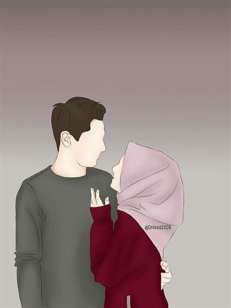 Romantic Cartoon ideas. anime muslim, islamic cartoon, cute muslim couples HD phone wallpaper ...