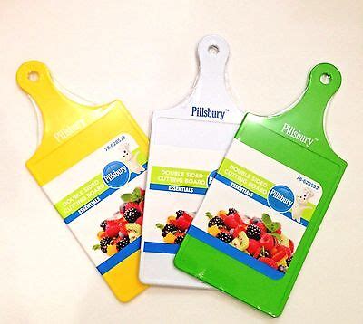 Gourmet Plastic Cutting Board with Handle & Hole to Hang - 4 Colors | eBay