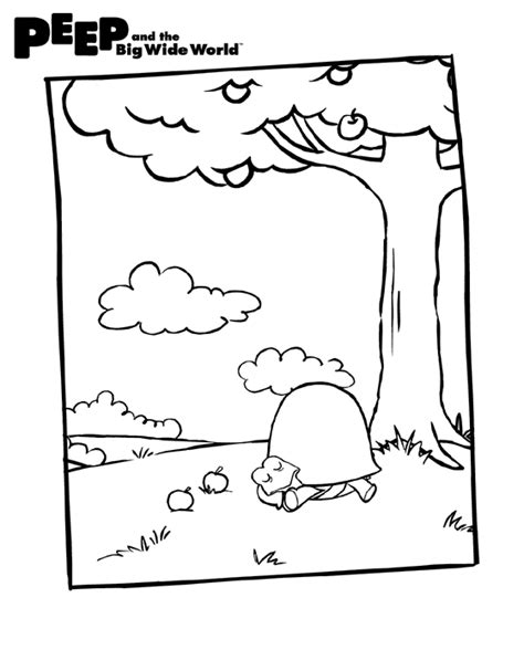 Peep Chirp And Quack - Free Coloring Pages