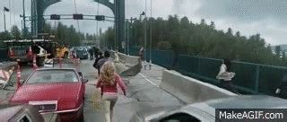 Final Destination 5 Bridge Collapse Scene (HQ) on Make a GIF