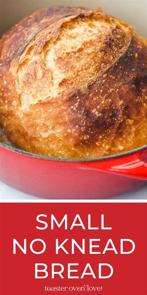 Small Batch Dutch Oven Bread (Easy No Knead Recipe) | Artisan bread ...