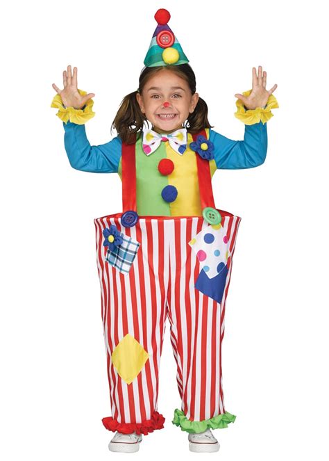 Silly Clown Toddlers Costume - Clown Costumes