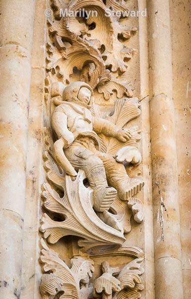 Salamanca cathedral astronaut