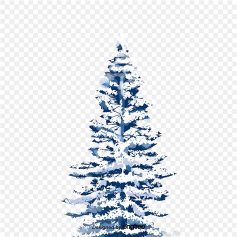 Snowy Tree White Transparent, Cartoon Winter Snowy Trees, Cartoon, Season, Small Trees PNG Image ...