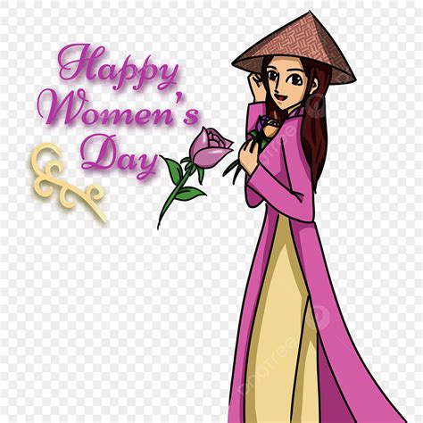 Vietnamese Women Day PNG Image, Happy Vietnamese Women S Day, Happy ...