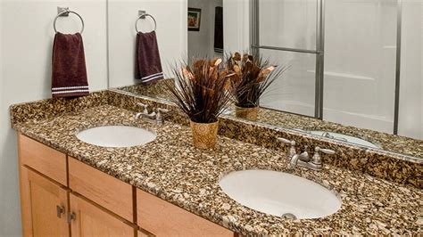 Brown Granite Bathroom Countertops – Countertops Ideas