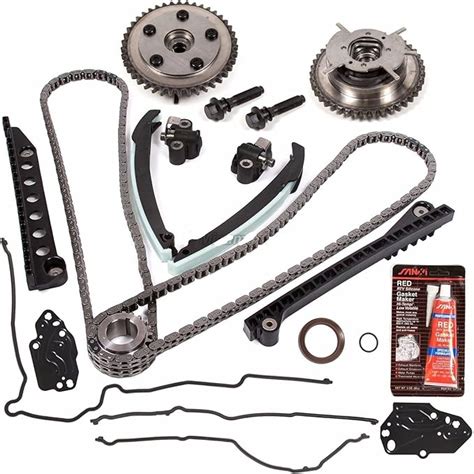 For Ford F150 LINCOLN 5.4 TRITON 3V Timing Chain Kit Cam Phaser Gasket VVT Valve, Sets & Kits ...