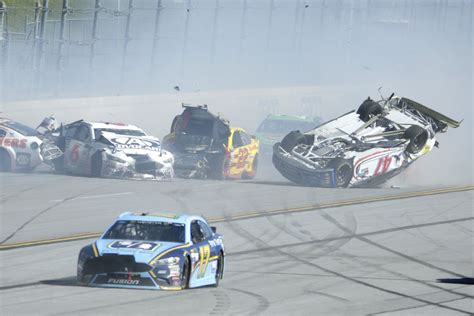 18-car accident sees AJ Allmendinger flip during NASCAR race at ...