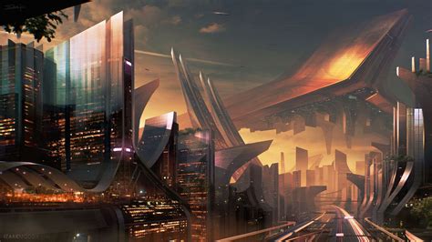 2560x1440 Science Fiction City Hd 1440P Resolution ,HD 4k Wallpapers ...