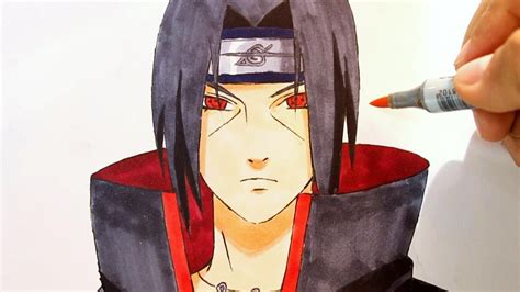 Itachi Easy Drawing ~ How To Draw Itachi Uchiha [naruto] German Drawing Tutorial | Giblrisbox ...