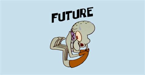 Future Squidward - Spongebob - T-Shirt | TeePublic