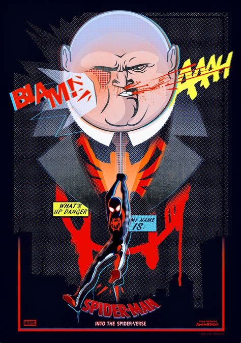 Marvel Spider-Man Into The Spider-Verse Kingpin Wall Poster ...