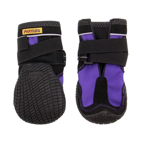 Muttluks SM8PR Snow Mushers Dog Boots - Size 8 - Large Purple Pack of 2 - Walmart.com - Walmart.com