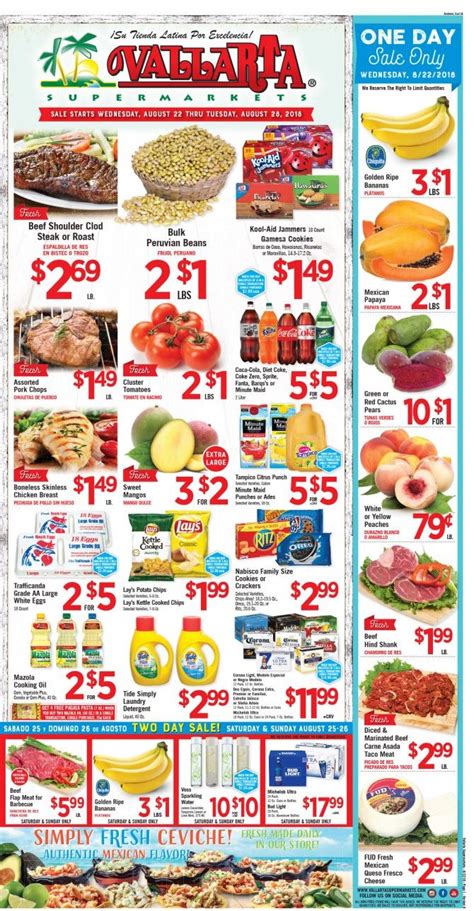 Vallarta Supermarkets Weekly ad Flyer Mar 31 – Apr 6, 2021 | Weeklyad123.com - Weekly ad ...