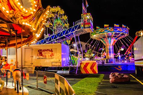 Jeff Donald photography - Carnival Rides at Night