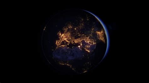Earth at night - backiee