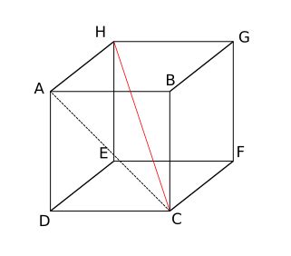 Contoh Soal Diagonal Ruang Kubus dan Diagonal Bidang (SISI) serta Contoh soal - Caraguha