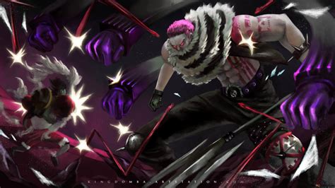 One Piece - Monkey D. Luffy Vs Charlotte Katakuri HD wallpaper download