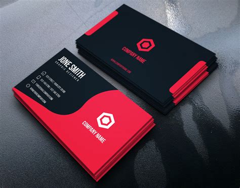 Business Card Template Powerpoint Free Download