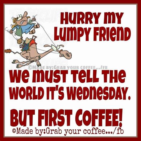 Funny Wednesday Coffee Pictures