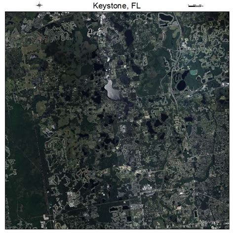 Aerial Photography Map of Keystone, FL Florida