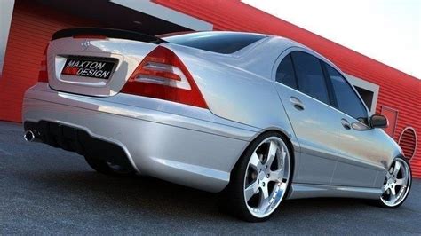 REAR BUMPER MERCEDES C W203 Not primed | Our Offer \ Mercedes-Benz \ C Klasa \ W203 [2000-2006 ...