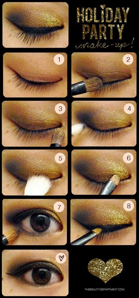 17 Makeup Tutorial for Glamorous and Dramatic Holiday Looks - K4 Fashion