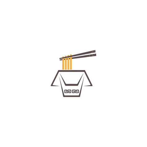 Noodle Icon Logo Design Template Vector Isolated Logo Icon Vector, Isolated, Logo, Icon PNG and ...