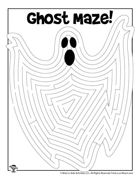 Pumpkin Maze Printable - Printable Word Searches