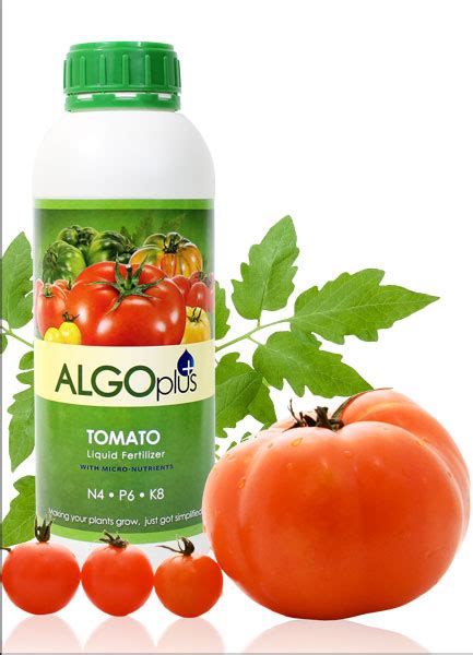 Algoplus Tomato Natural liquid fertilizer. Making your plants grow just got simplified!