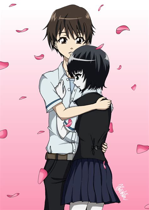 Misaki x Sakakibara (Another) by Ahkhai1999 on DeviantArt