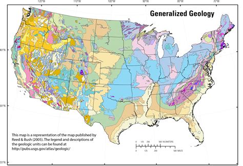 Geological Map Of The United States Map 9828 | Hot Sex Picture