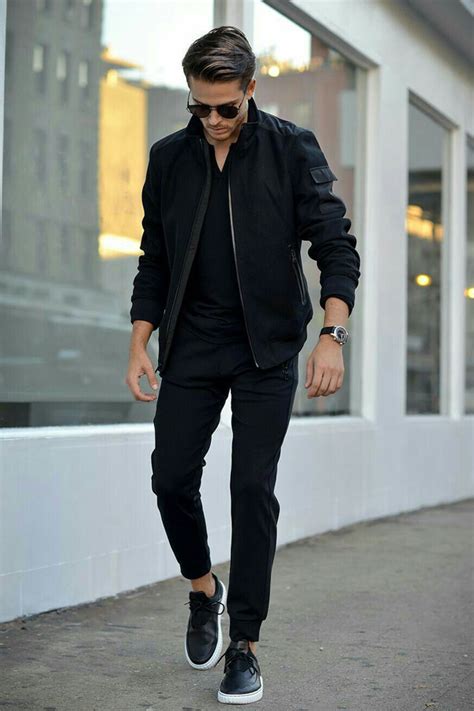 All Black Outfits For Men | All black Casual Outfits For Guys