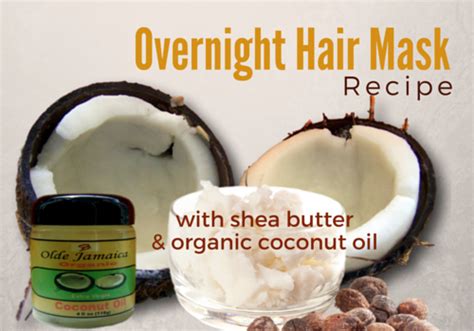 An Overnight Hair Mask Recipe - Olde Jamaica