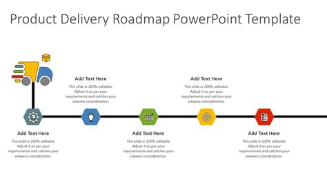 Product Delivery Roadmap PowerPoint Template | PPT Templates