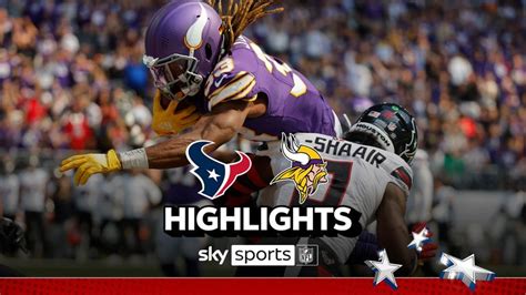 Houston Texans at Minnesota Vikings | 2024 Week Three NFL highlights | NFL News | Sky Sports