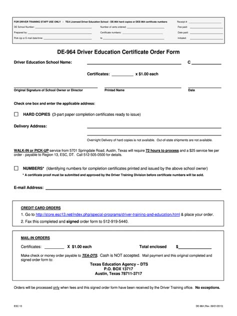 De 964 form pdf: Fill out & sign online | DocHub