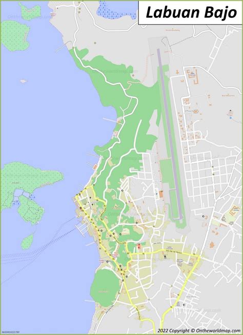 Labuan Bajo Map | Indonesia | Detailed Maps of Labuan Bajo