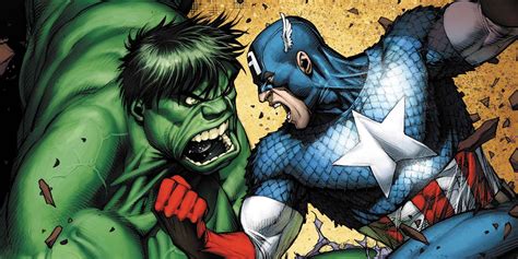 Captain America Beat Hulk Using Just His Fists